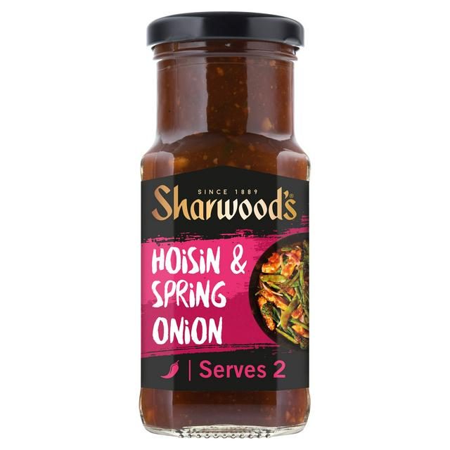 SHARWOODS HOISIN & SPRING ONION 195G