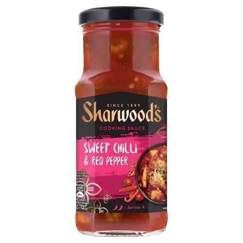 SHARWOODS SWEET CHILLI & RED PEPPER 454G