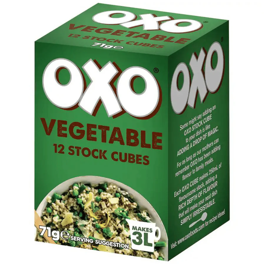 OXO VEGETABLE 12 STOCK CUBES