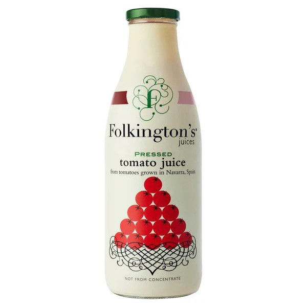 FOLKINGTONS TOMATO JUICE 1LT