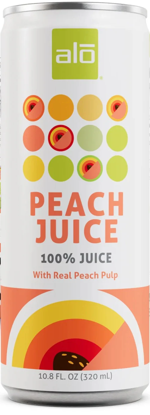 ALO PEACH JUICE 10.8OZ