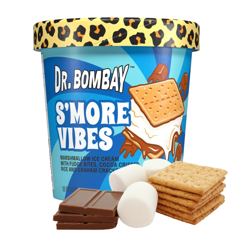 DR BOMBAY S'MORE VIBES ICECREAM 1PT