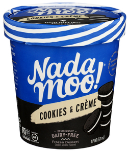 NADA MOO COOKIES & CREAM COCONUT ICECREAM 1PT