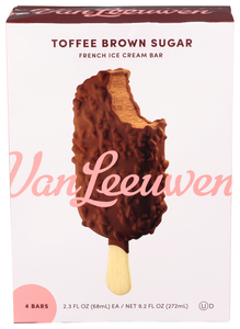VAN LEEUWAN TOFFEE BROWN SUAGR BAR 9.2OZ