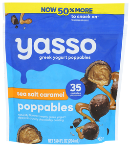 YASSO SEA SALT CARMEL POPPABLES 6.84OZ