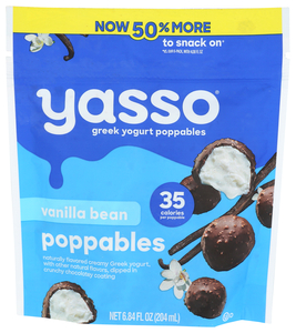 YASSO VANILLA BEAN POPPABLES 6.84OZ