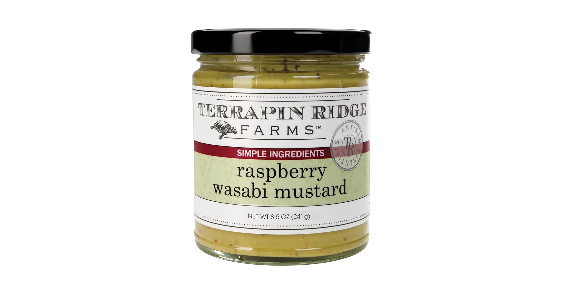 TERRAPIN RIDGE RASPBERRY WASABI MUSTARD 8.5OZ