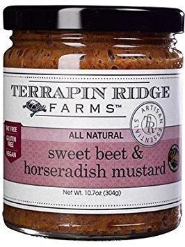 TERRAPIN RIDGE SWEET BEET HORSERADISH MUSTARD 10.7OZ