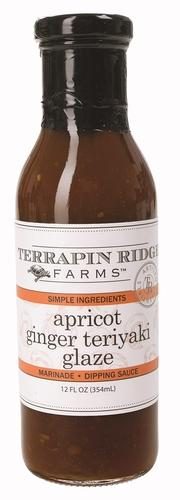 TERRAPIN RIDGE APRICOT GINGER TERIYAKI GLAZE 12OZ