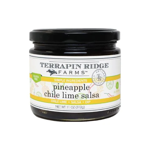 TERRAPIN RIDGE PINEAPPLE CHILE LIME SALSA 11OZ