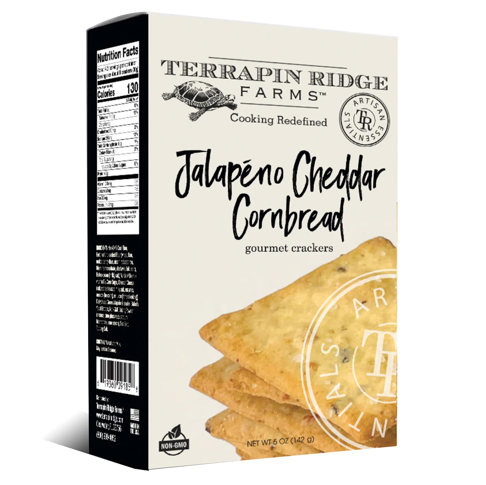 TERRAPIN RIDGE ROSEMARY GARLIC CRACKERS 4OZ