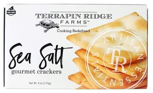 TERRAPIN RIDGE SEA SALT CRACKERS 4OZ