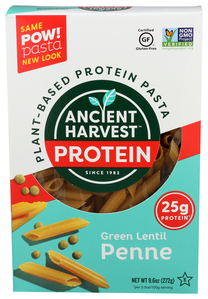 ANCIENT HARVEST GREEN LENTIL PENNE 9.6OZ