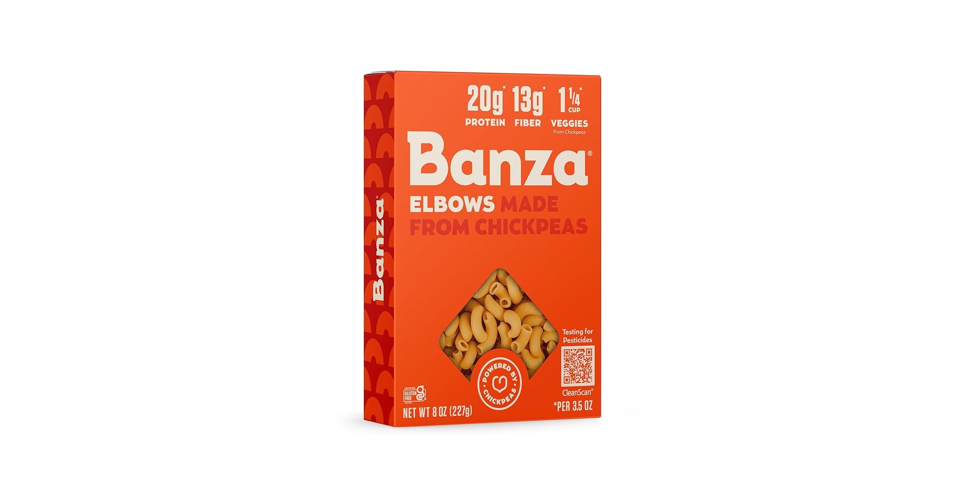 BANZA CHICKPEA GF ELBOWS 8OZ