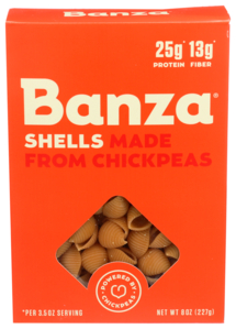 BANZA CHICKPEA GF SHELLS 8OZ