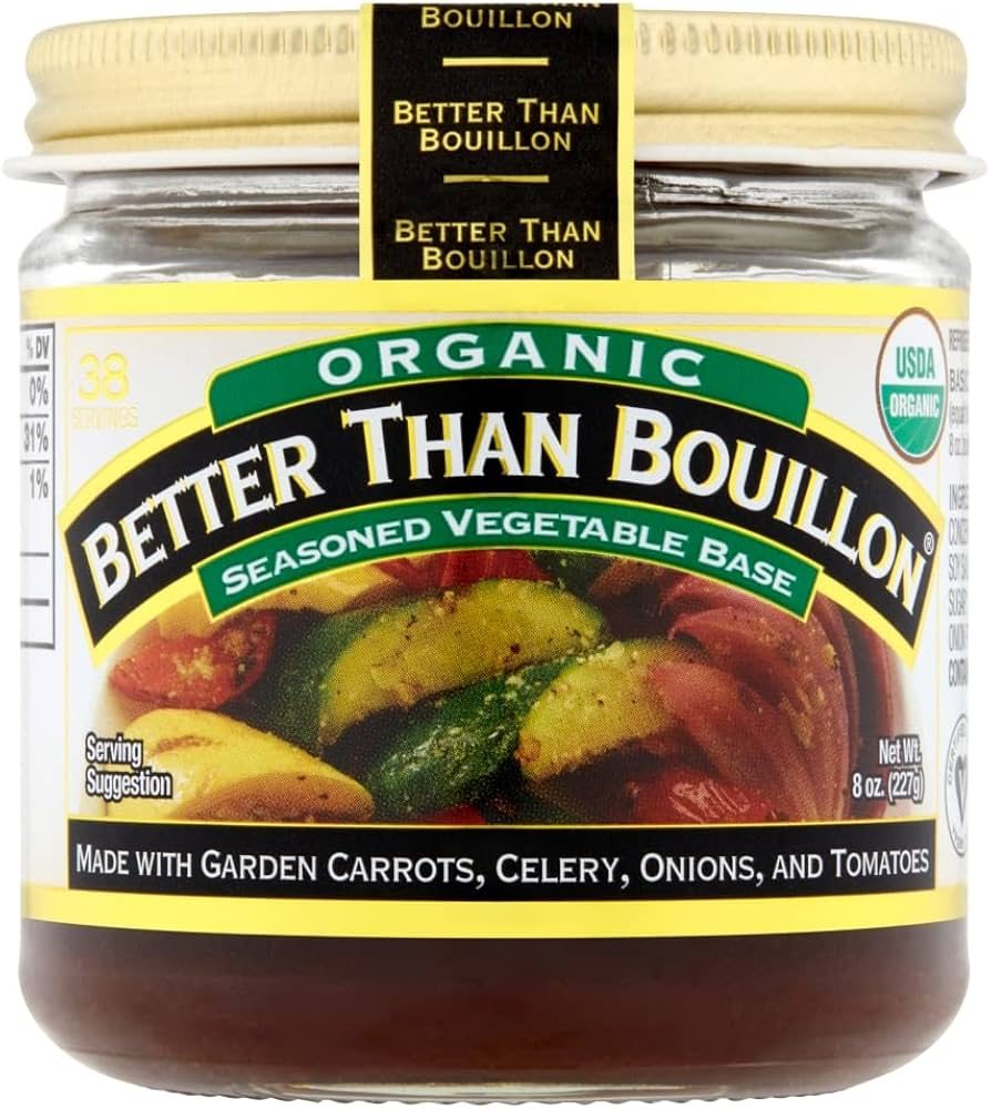 BETTER THAN BOUILLON ORGANIC VEGETABLE BASE 8OZ