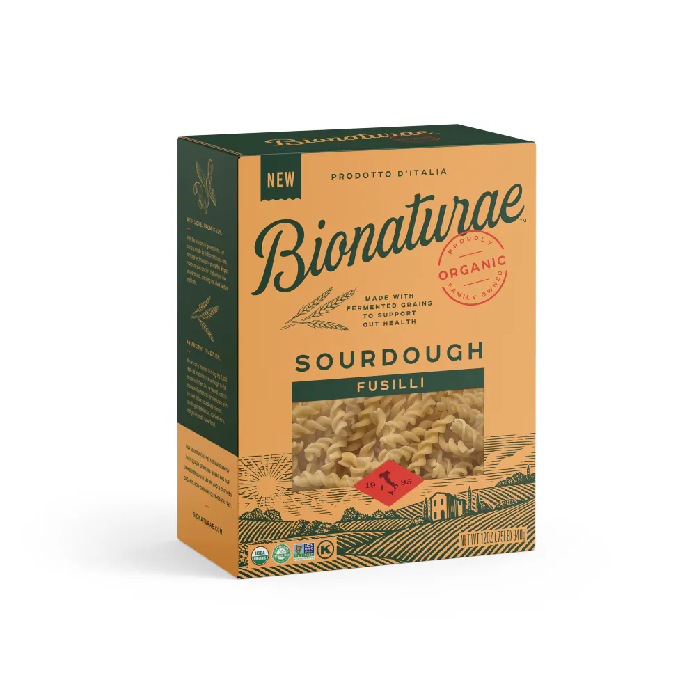 BIONATURAE ORGANIC SOURDOUGH FUSILLI 12OZ