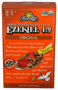 FOOD FOR LIFE EZEKIEL 4:9 ORGAIC CEREAL 16OZ