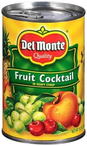 DEL MONTE FRUIT COCKTAIL HEAVY SYRUP 15.25OZ