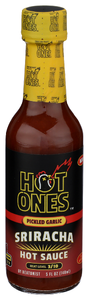 HOT ONES GARLIC SRIRACHA PICKLED SAUCE 5OZ