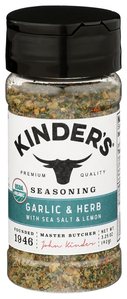 KINDER'S ORGANIC GARLIC & HERB 3.25OZ