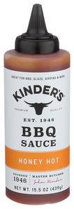 KINDER'S HOT HONEY BBQ SAUCE 15.5OZ