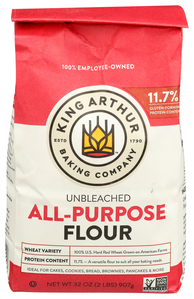 KING ARTHUR UNBLEACHED ALL-PURPOSE FLOUR 32OZ