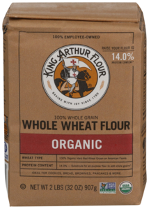 KING ARTHUR WHOLE WHEAT FLOUR 2LB