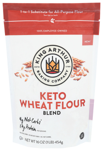 KING ARTHUR KETO WHEAT FLOUR BLEND 16OZ