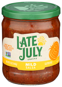 LATE JULY MILD SALSA 15.5OZ