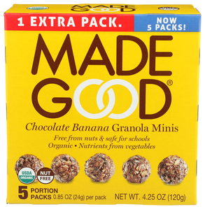 MADEGOOD ORGANIC GRANOLA MINIS 4.25OZ
