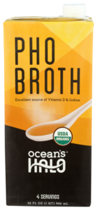 OCEAN'S HALO ORGANIC BROTH PHO 32OZ