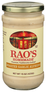 RAOS ALFREDO SAUCE ROASTED GARLIC 15OZ
