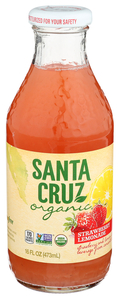 SANTA CRUZ ORGANIC STRAWBERRY LEMON 16OZ