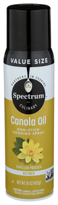 SPECTRUM CANOLA SPRAY OIL 16OZ