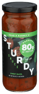 STRUDY SWEET BASIL SAUCE 16OZ
