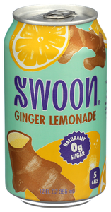 SWOON GINGER 0% SUGAR LEMONADE 12OZ