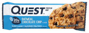 QUEST PRTN BAR OATML CHOC CHIP 60G