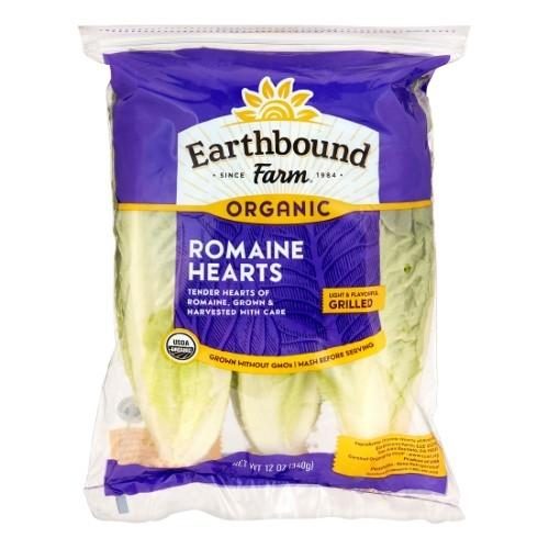 ORGANIC ROMAINE LTTCE HRTS 3PK