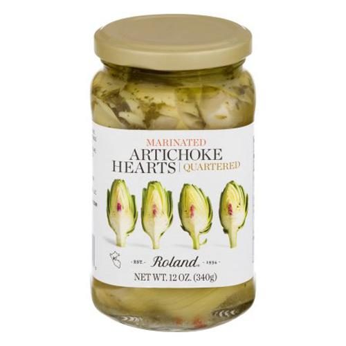 ARTICHOKE HEARTS MARINATED QUARTERS 12OZ