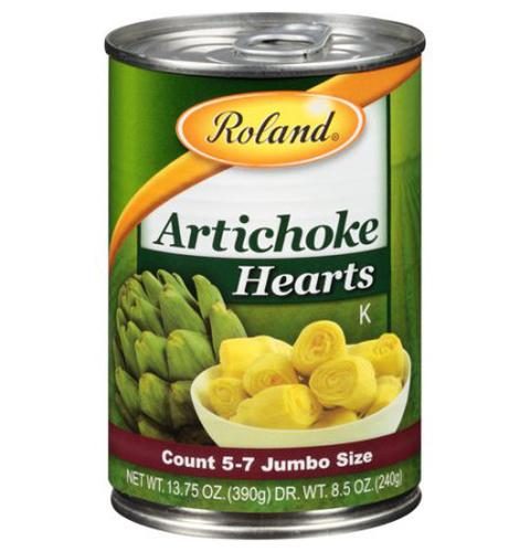 ROLAND WHL JUMBO ARTICHOKE HRTS 13.75OZ