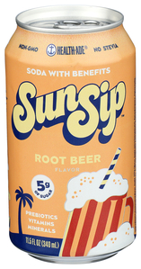 HEALTHADE ROOTBEER SUNSIP SODA 11.5OZ