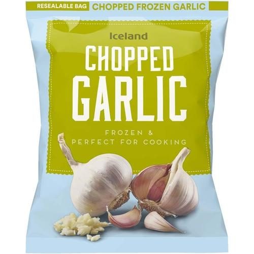 ICELAND CHOPPED GARLIC 100G