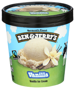 BEN & JERRYS VANILLA 1PT