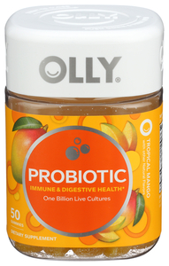 OLLY PROBIOTIC MANGO 50CT
