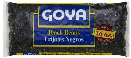 GOYA BLACK BEANS 1LB