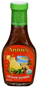 ANNIE'S SESAME GINGER VINAIGRETTE 236ML