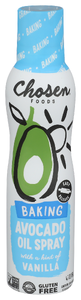 CHOSEN FOODS AVOCADO OIL WITH VANILLA SPRAY 4.7OZ
