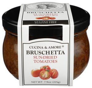 CUCINA & AMORE SUNDRIED TOMATO BRUSCHETTA 7.9OZ