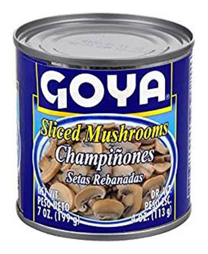 GOYA SLICED MUSHROOMS IN CAN 4OZ